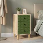vidaXL Dulap de noapte GELEEN Stejar Sonoma 36 x 33 x 60 cm GartenMobel Dekor (8007273)