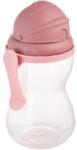 Canpol babies Sport Cup sticlă pentru sport cu pai Pink 12m+ 1 buc