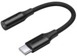 UGREEN AV161 fejhallgató adapter mini jack 3.5 mm (női) / USB-C (férfi) 10 cm - fekete