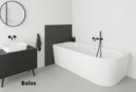InspiroDesign Calenzia Corner sarokba rakható félszabadonálló kád 170x75 jobbos (CAS170x75x59J)