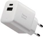 Native Union Fast GaN PD 45 W-os gyorstöltő, 2 port, fehér