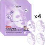 L'Oréal L'ORÉAL PARIS Revitalift Filler Glass Skin hidrogél ragyogást fokozó maszk box, 4 db
