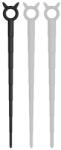 UrethralPlay Diablo S - prémium húgycső tágító rúd 25 cm, 3-10 mm