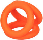 alpha ring by Calextotics Silicone Ballstretcher Alpha - 38 mm narancssárga gyűrű - adultshopone