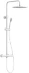 Armatura Moza White set de duș perete cu termostat cu duș de ploaie alb 5736-920-44 (573692044)