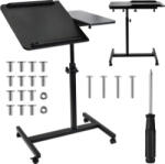 Maclean Birou Gaming Suport mobil pentru birou/laptop Maclean, alb, inaltime reglabila 59-89cm, max. 30kg , MC-121 W (mc-121 w)