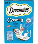 Dreamies Dreamies Creamy cu somon 4 x 10 g
