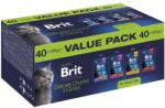  BRIT Premium by Nature Value Pack Adult Box - nedves macskaeledel - 40x100g