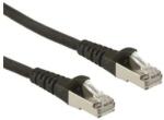 Roline CAT. 6a S/FTP networking cable Black 7 m Cat6a S/FTP (S-STP) (21.15.2856) - vexio