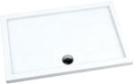 Schedpol Caspar White Stone téglalap alakú zuhanytálca 140x90 cm fehér 3.247/B/ST (3247BST)