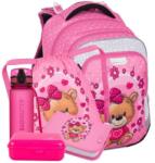Bagmaster Ghiozdan școlar (set de 5 piese) BagMaster Lumi 24 H - Macko