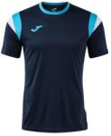 Joma Terra Short Sleeve T-Shirt Dark Navy/Fluor Turquoise Férfipóló XL