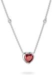Thomas Sabo Elyndra Ezüst nyaklánc piros szív medállal (KE2365-051-10-L50V)