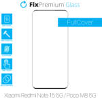FixPremium FullCover Glass - Geam securizat pentru Xiaomi Redmi Note 15 5G, Poco M8 5G