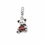 ÉkszerM Ezüst Maci Charm Ee 0088