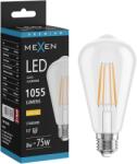 Mexen Vintis, LED izzószálas izzó E27, ST64, 8 W, meleg fehér 2700K, átlátszó, L152-E27-0827-00 (L152-E27-0827-00)