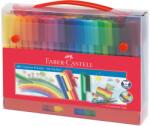 Faber-Castell Carioci cu clip 60 culori Connector FABER-CASTELL (FC155560)