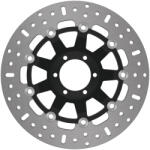 EBC Brakes EBC MD890BLK Street motorkerékpár féktárcsa rozsdamentes acél, fekete haranggal EBC Brakes Futómű és fék alkatrészek Féktárcsák