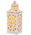 Artpol Lampion Cement Lámpás Gyertyatartó Boho Kerti 37cm Retro Áttört (132383)