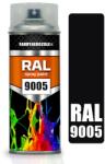 Farbyaerozole Akril Lakk Spray Fekete Fényes Ral 9005