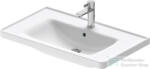 Duravit D-NEO 800x480 mm-es bútorral aláépíthető mosdó, matt fehér 2367803200 (2367803200)