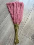  Pampas fű rózsaszín 52cm műfű 20db, boho dekoráció (Trawa )