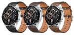 Hoco Curea de ceas - Piele Naturală - 20 mm și 22 mm - Piele Naturală - Negru, Maro Închis și Maro Deschis - Eleganță și Confort (WH10)