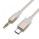 hoco. Cablu Audio USB-C - 3.5mm HOCO UPA32B, 1m, Auriu - gsmboutique