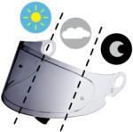 Shoei Vizieră Fotocromatică SHOEI CPB-1V FI-TEC pentru Casca Moto Glamster 06