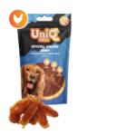 Uniq Pets Dog Snacks Meaty Crystal Chicken Jerky меки пилешки ленти за кучета, 80 г