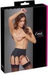 Cottelli LINGERIE Portjartier Mat cu 8 Bretele - Negru , XL