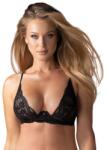 Obsessive OBS Sutien cu Balene Nutris - Negru , XS/S