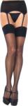 Leg Avenue Elastane Garter Belt and Stocking Set