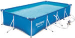 Brius Piscina cadru metalic Bestway, 400x211x81 cm, 5.700 litri, cu pompa de filtrare (BES56424) Piscina