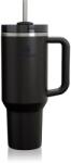 STANLEY Quencher H2. O FlowState Tumbler pahar din oțel inoxidabil cu pai mare Black 1 buc