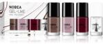 NOBEA Day-to-Day 4-Piece Gel-like Nail Polish set set de lacuri de unghii Deliciously deep dream