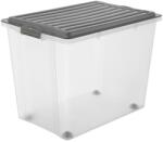 Rotho Compact műanyag tároló doboz, 70L - szürke (1164908812)