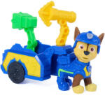 Spin Master Set de joacă Spin Master Paw Patrol - The Dino Movie, remorcă cu unelte și Chase (6076003-1) Figurina