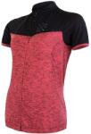 Sensor Tricou de ciclism pentru femei Cyklo Moti Pink/Black S