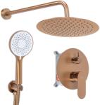 Rea Drop set de duș ascuns cu duș de ploaie cupru REA-P9660 (REAP9660)