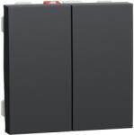 Schneider Electric Intrerupator dublu 2M Noua Unica antracit NU321154 (NU321154)
