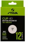 Stiga Mingi Cup 40+ ABS White 12 Pack