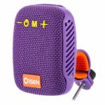 iSEN Boxa Portabila Bluetooth iSEN 392, Mov, Montare Rapida pe Ghidon Bicicleta sau Trotineta Electrica, 5W, TWS, Bluetooth 5.3, IPX5, Sunet Stereo 360 , Suport Inclus
