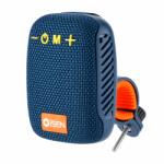 iSEN Boxa Portabila Bluetooth iSEN 392, Albastru Inchis, Montare Rapida pe Ghidon Bicicleta sau Trotineta Electrica, 5W, TWS, Bluetooth 5.3, IPX5, Sunet Stereo 360 , Suport Inclus