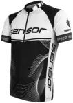 Sensor Tricou de ciclism pentru bărbați Cyklo Team Up Black/White S