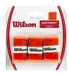 Wilson Înveliș superior Pro Soft Overgrip Orange (3 Pack)