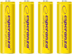 Esperanza Újratölthető Ni-Mh Aa 2000Mah Akkumulátorok, 4 Db, Sárga (EZA104Y)