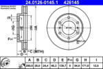 ATE Disc frana ATE 24.0126-0145.1 (24.0126-0145.1) - turbochic