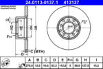 ATE Disc frana ATE 24.0113-0137.1 (24.0113-0137.1) - turbochic
