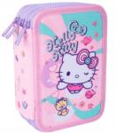 COOLPACK Tolltartó CoolPack Jumper 3 Hello Kitty háromrekeszes, lányos felszereléssel (F067025)